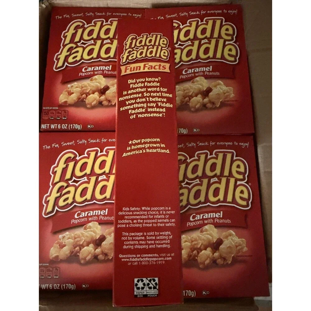 Fiddle Faddle and Crunch n Munch fiddle faddle